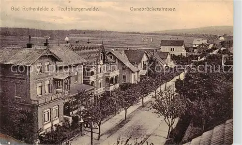 AK / Ansichtskarte  Bad_Rothenfelde Osnabrueckerstrasse Bad_Rothenfelde