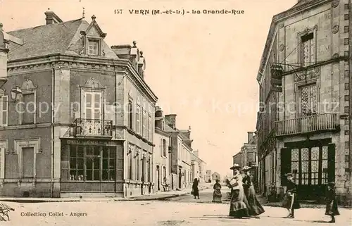 AK / Ansichtskarte  Vern-d_Anjou_49_Maine-et-Loire La Grande Rue 