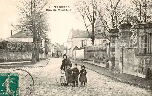 AK / Ansichtskarte  Trappes_Yvelines Rue de Montfort 