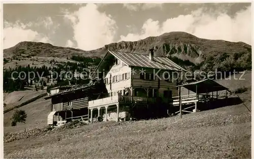 AK / Ansichtskarte  Plevigin_Kueblis_GR Pension Alpenluft 