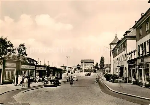 AK / Ansichtskarte  Heidenau_Dresden Bahnhofstrasse Heidenau Dresden