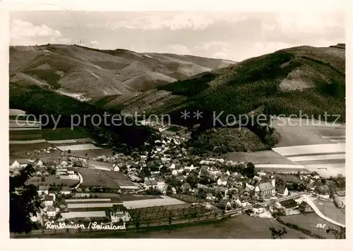 AK / Ansichtskarte  Roenkhausen_Finnentrop Fliegeraufnahme