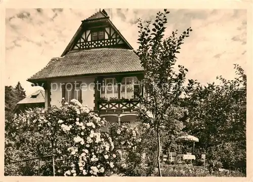 AK / Ansichtskarte  Schoenau_Schwarzwald Gasthof zum Hirschen Gartenvilla Schoenau Schwarzwald