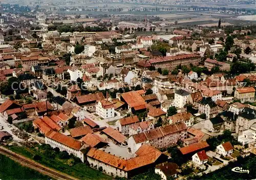 AK / Ansichtskarte  Saint-Louis_Alsace_68_St_Ludwig_Elsass Porte de France Quartier Centre Carrefour Europe vue aérienne 