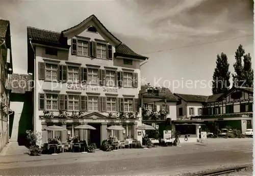 AK / Ansichtskarte  Romanshorn_TG Hotel Gasthof zur Sonne Romanshorn TG