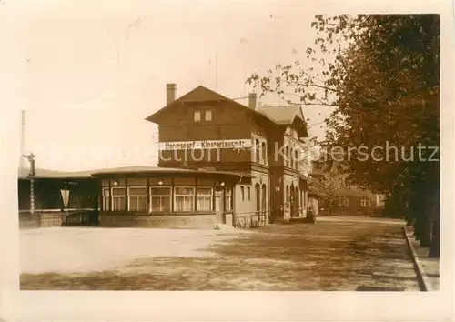 AK / Ansichtskarte  Hermsdorf_Thueringen Bahnhof Hermsdorf Thueringen