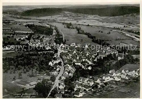 AK / Ansichtskarte  Singen_Remchingen_Pforzheim Fliegeraufnahme