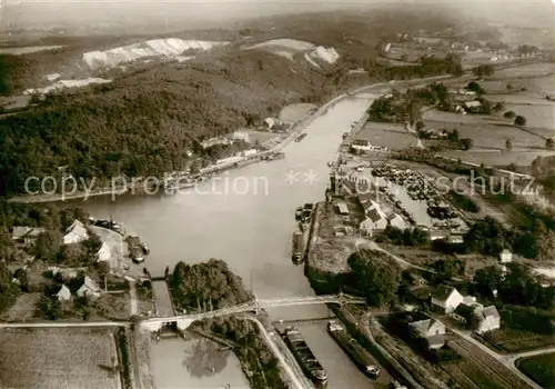 AK / Ansichtskarte  Bergeshoevede Hafen Original-Luftfoto Bergeshoevede