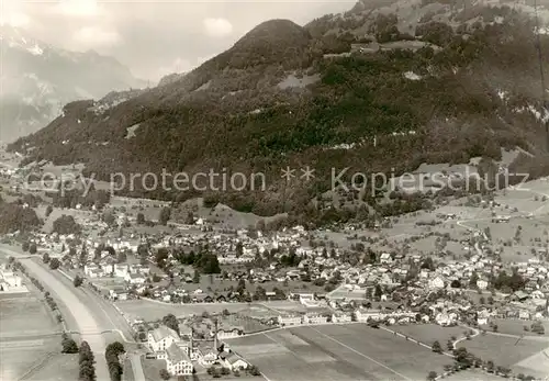 AK / Ansichtskarte  Mollis_GL Fliegeraufnahme 