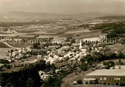 AK / Ansichtskarte  Ansfelden_Oberoesterreich_AT Fliegeraufnahme 