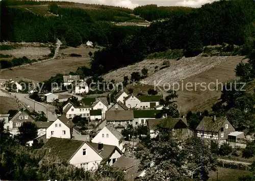 AK / Ansichtskarte  Wunderthausen_Bad_Berleburg Teilansicht 