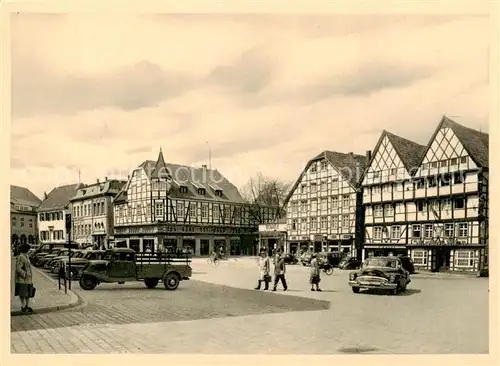 AK / Ansichtskarte  Soest_DE_NRW Marktplatz Fachwerkhaeuser 