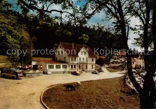 AK / Ansichtskarte  Lautertal_Schwaebische_Alb_Fluss_Lauter Gestuetsgasthof Marbach 