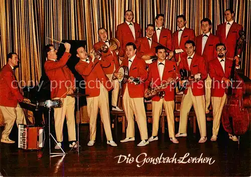 AK / Ansichtskarte  Gonsbach_Mainz_Rhein Musikkapelle Die Gonsbach Lerchen