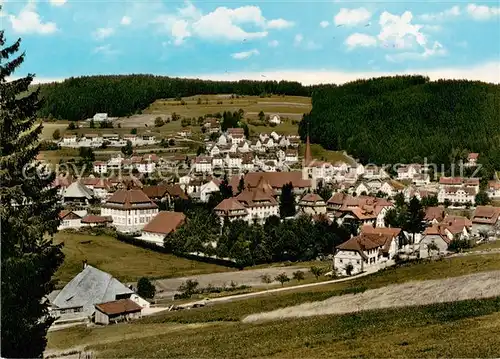 AK / Ansichtskarte  Schonach_Schwarzwald Ortsansicht Schonach Schwarzwald