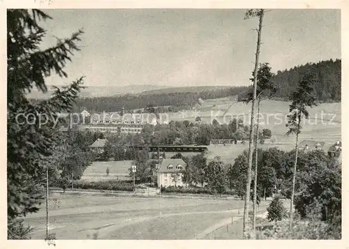 AK / Ansichtskarte  Bad_Duerrheim Deutsche Bundesbahn Kuranstalt Bad_Duerrheim