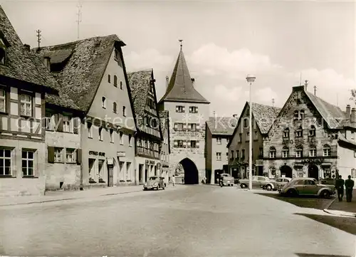 AK / Ansichtskarte  Lauf_Pegnitz Marktplatz am oberen Tor Lauf Pegnitz