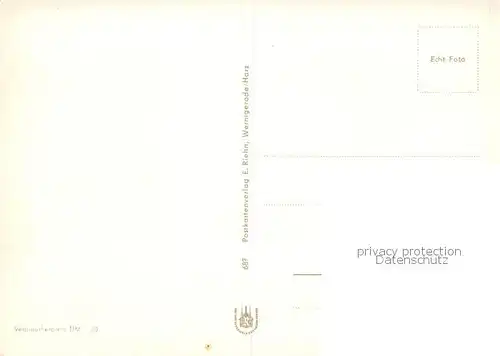 AK / Ansichtskarte  Hasselfelde Breite Strasse Hasselfelde