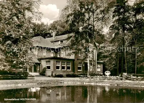 AK / Ansichtskarte  Brochterbeck_Tecklenburg Schwefelbad Holzhausen 