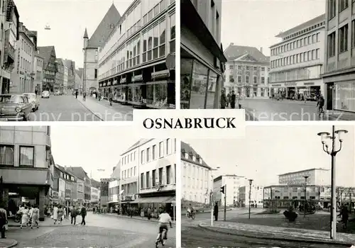 AK / Ansichtskarte 73853697 Osnabrueck Krahnstrasse Grosse Strasse Osnabrueck