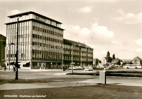 AK / Ansichtskarte  Dinslaken Stadthaus am Bahnhof Dinslaken