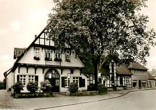 AK / Ansichtskarte  Lienen__Westfalen Gasthaus Zur Post 