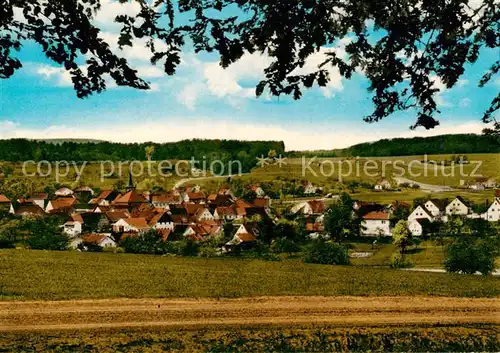 AK / Ansichtskarte  Wittershausen_Unterfranken Panorama Wittershausen