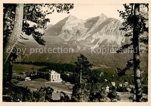 AK / Ansichtskarte  Arosa_GR Berghotel Praetschli Arosa_GR