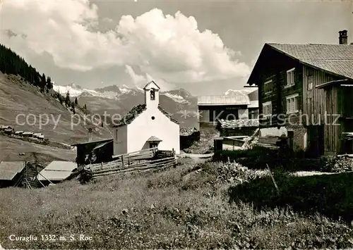 AK / Ansichtskarte  Curaglia_GR mit San Roc 