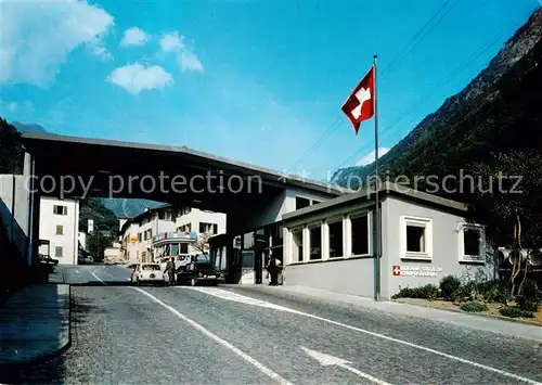 AK / Ansichtskarte  Campocologno_GR Grenze 