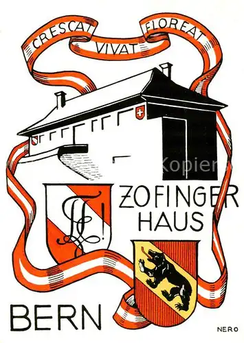 AK / Ansichtskarte  Bern_BE Zofinger Haus Bern_BE