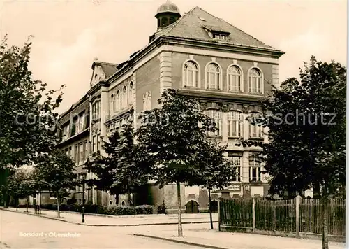 AK / Ansichtskarte  Borsdorf__Parthe_Sachsen Oberschule 