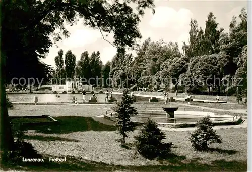 AK / Ansichtskarte  Lunzenau Freibad Lunzenau