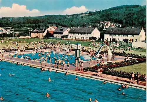 AK / Ansichtskarte  Arzberg_Oberfranken Beheiztes Schwimmbad Arzberg Oberfranken