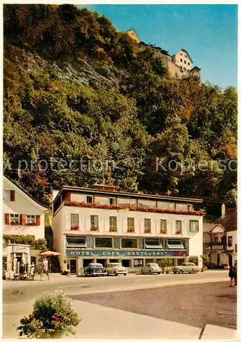 AK / Ansichtskarte 73854003 Vaduz_Liechtenstein_FL Hotel Café Restaurant Real 