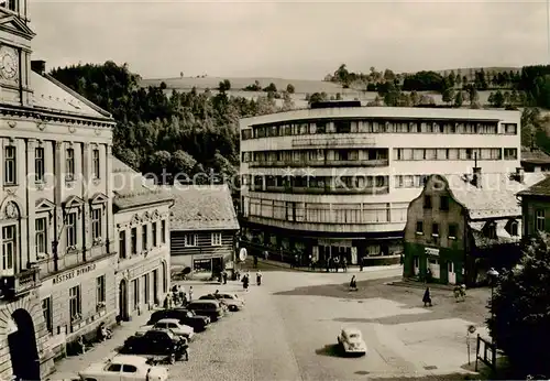 AK / Ansichtskarte  Zelezny_Brod_Eisenbrod_CZ Hotel Cristal Radnice 