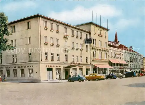 AK / Ansichtskarte  Wels_Oberoesterreich_AT Kaiser Josef Platz Hotel Greif 