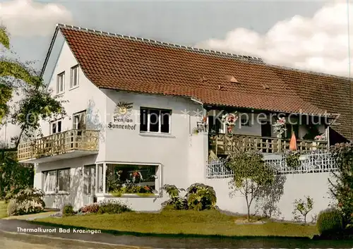 AK / Ansichtskarte  Bad_Krozingen Thermalkurort Pension Sonnenhof Bad_Krozingen