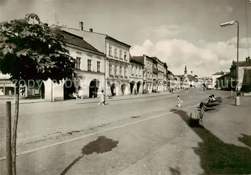 AK / Ansichtskarte  Svitavy_CZ Haupstrasse 