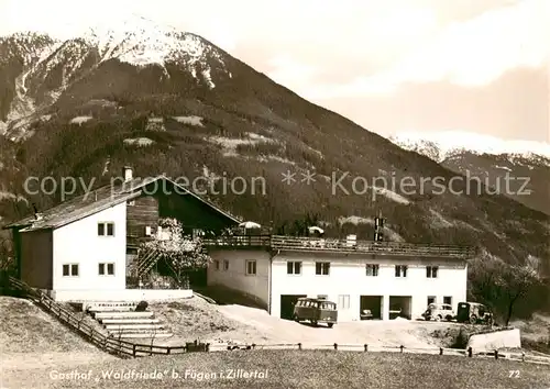 AK / Ansichtskarte 73854037 Fuegen_Zillertal_Tirol_AT Gasthof Waldfriede Alpen 