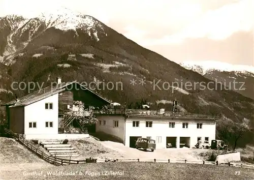 AK / Ansichtskarte  Fuegen_Zillertal_Tirol_AT Gasthof Waldfriede Alpen 