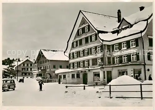 AK / Ansichtskarte  Unterwasser__Toggenburg_SG Dorfpartie im Winter Feldpost 