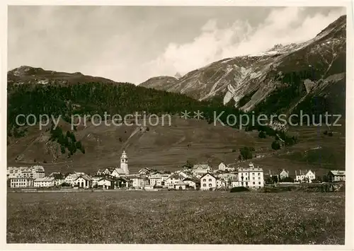 AK / Ansichtskarte  Celerina_GR Panorama Celerina_GR