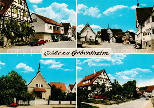 AK / Ansichtskarte  Gebersheim_Leonberg Teilansichten