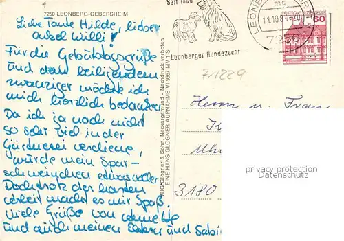 AK / Ansichtskarte  Gebersheim_Leonberg Teilansichten 