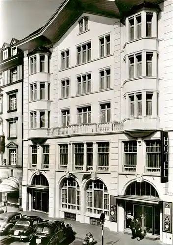 AK / Ansichtskarte  Basel_BS Hotel Baslerhof Basel_BS