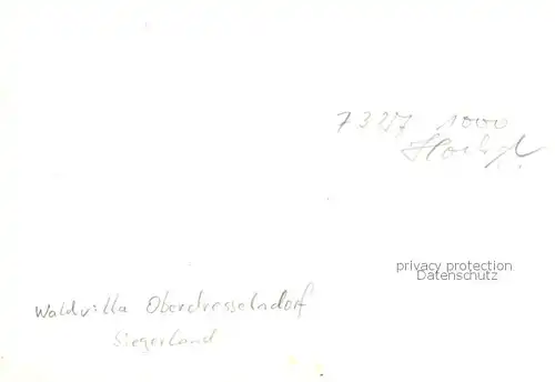 AK / Ansichtskarte  Oberdresselndorf_Burbach Waldvilla  