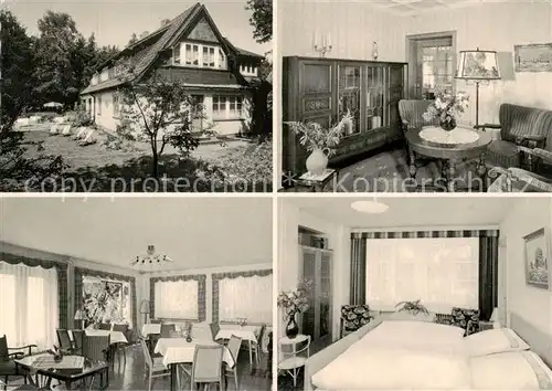 AK / Ansichtskarte  Behringen_Bispingen_Lueneburger-Heide Pension Haus Astrid Gastraeume Zimmer 