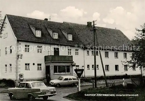 AK / Ansichtskarte 73854165 Unterleichtersbach_Oberleichtersbach Gasthof zum Hirschen 