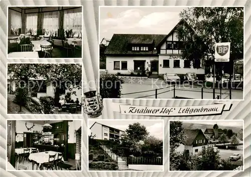 AK / Ansichtskarte 73854187 Lettgenbrunn Znaimer Hof Gastraeume Lettgenbrunn